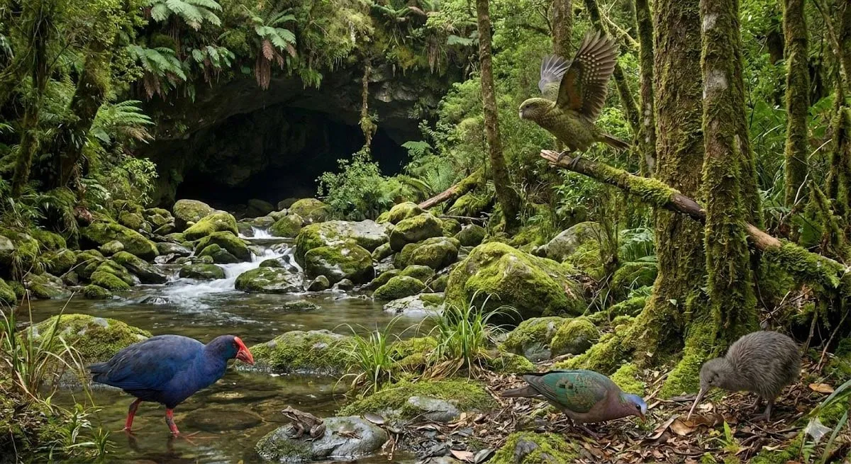 Cave in New Zealand reveals bird evolution from one million years ago