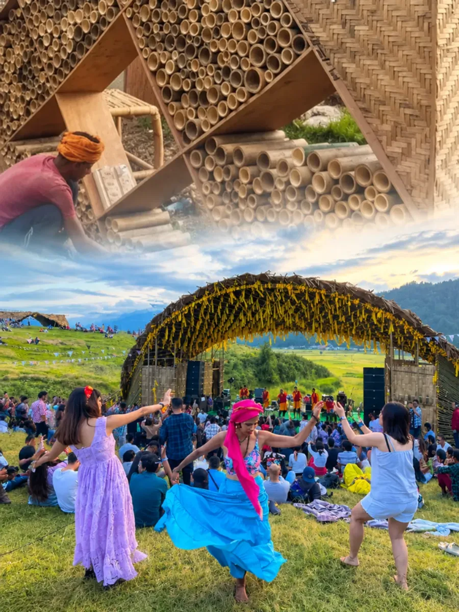 A Remote Indian Valley Turns Paddy Fields Into a Bamboo Music Wonderland