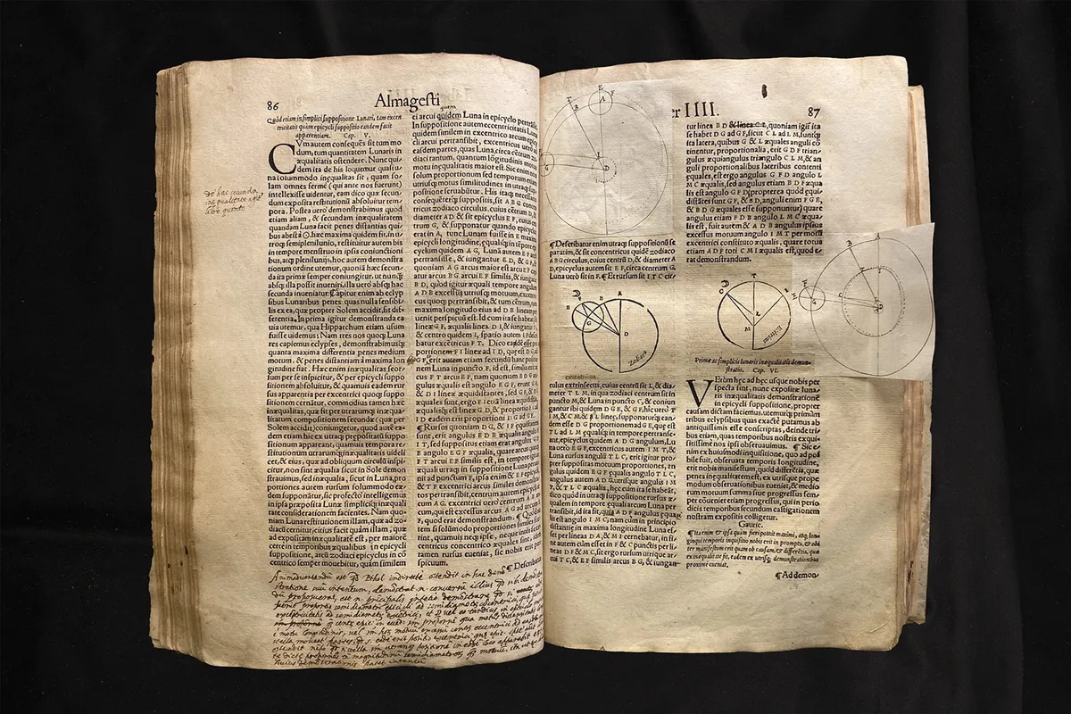 Galileo's margin notes in ancient text reveal his scientific turning point