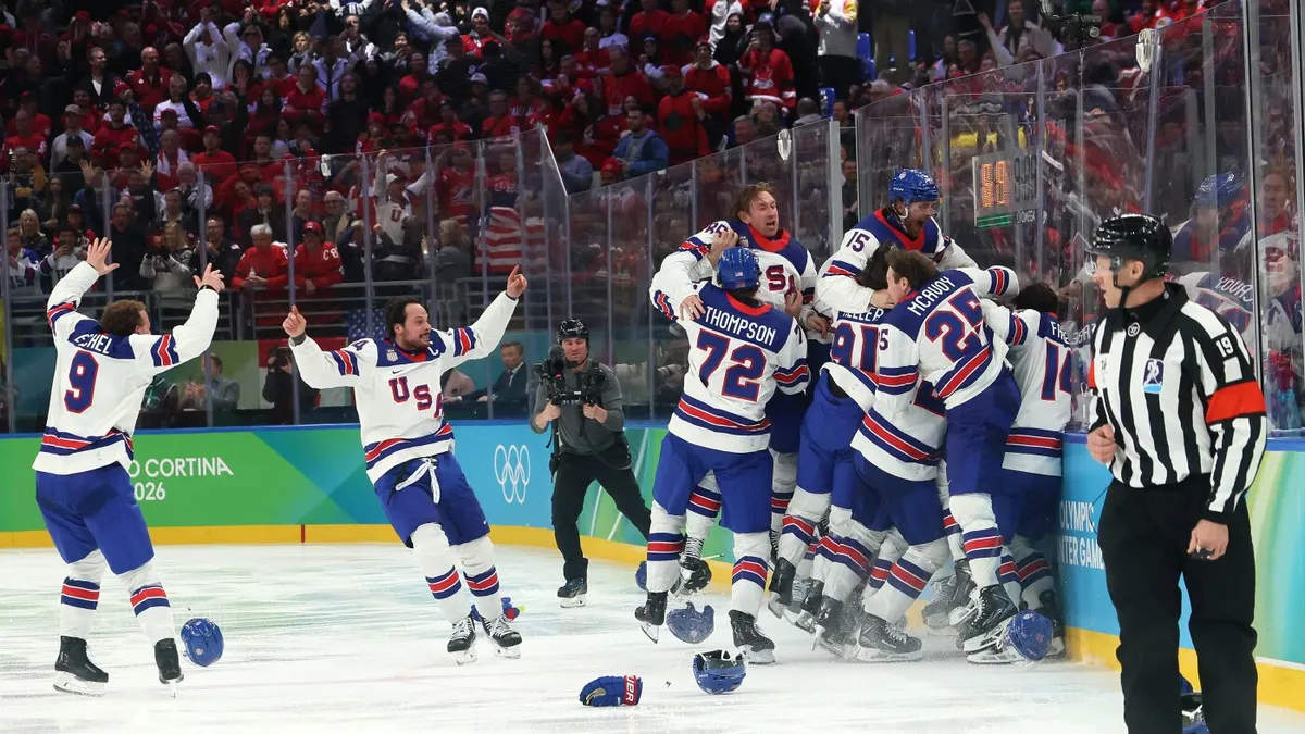 Golden again! U.S. tops Canada to win 1st men's hockey gold since 'Miracle on Ice'