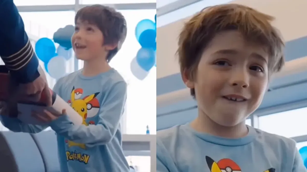 88 United Airlines workers replaced a boy's lost Pokémon cards