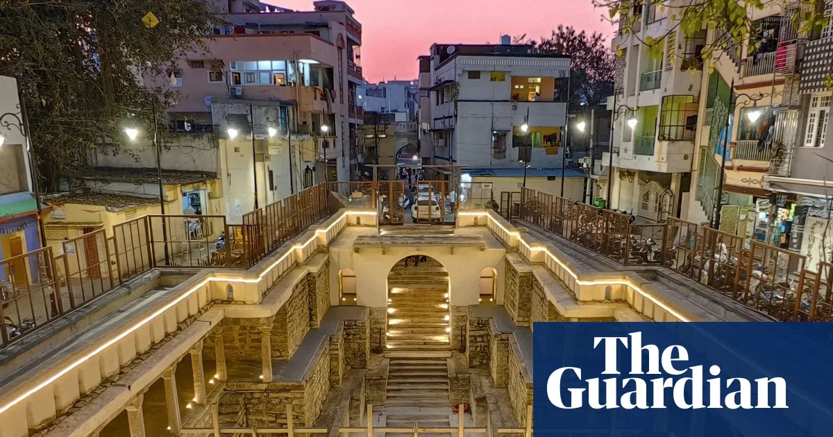 India revives ancient stepwells to fight deepening water crisis