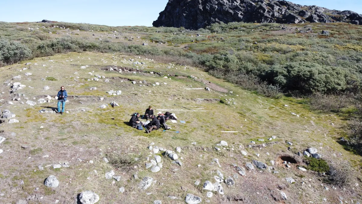 Frozen Greenland middens preserve 4,500 years of farms, seal hunts and toilets
