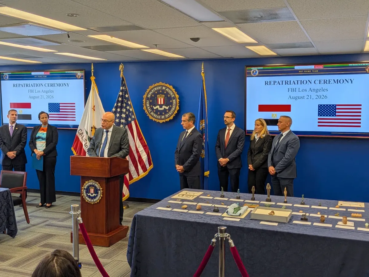 The FBI Just Returned 48 Ancient Artifacts to Egypt. The Story Started With a Hunch.