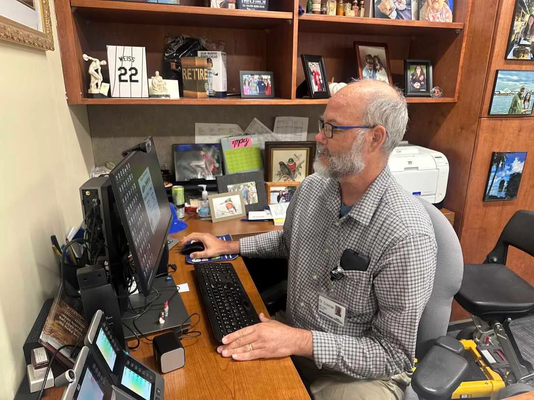 Dr. Kevin Coleman, chief medical officer at Grand River Health, helped develop the hospital’s language access plan.