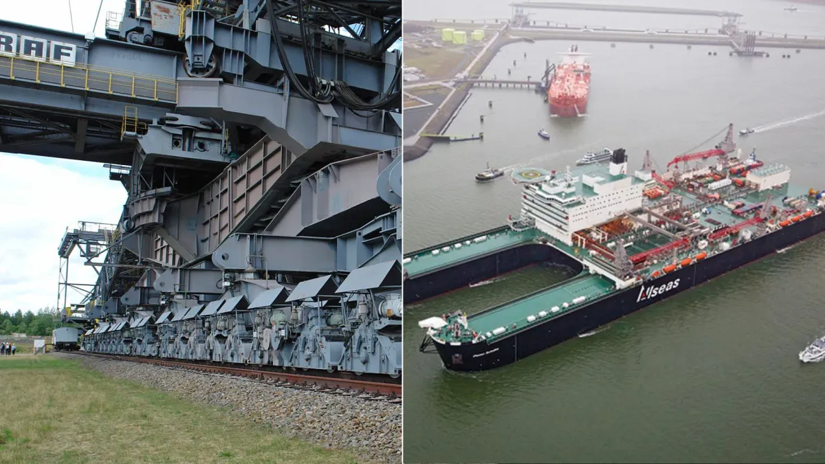 The World's Biggest Machines: From Particle Smashers to Mountain Movers