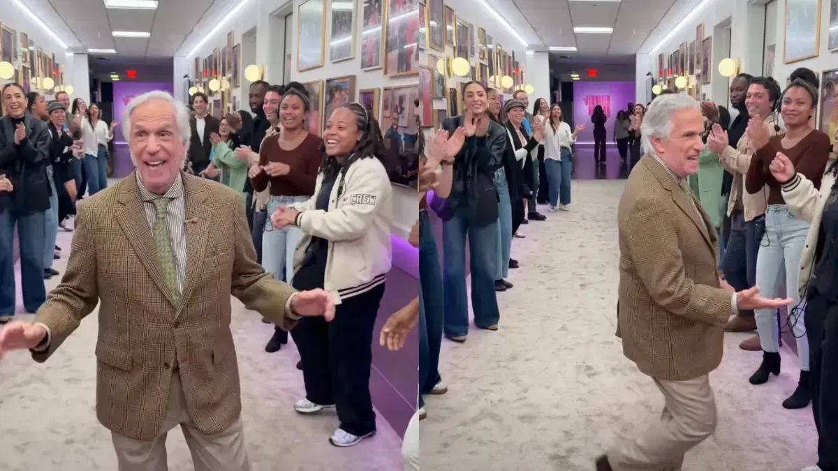 Henry Winkler s Dance Moves Prove ‘Happy Days’ Are Here to Stay