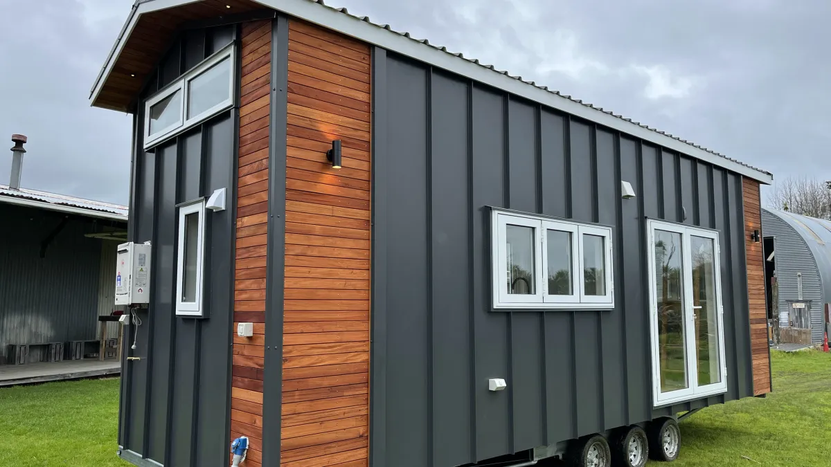 365-sq-ft tiny house provides a compact but comfortable life on wheels