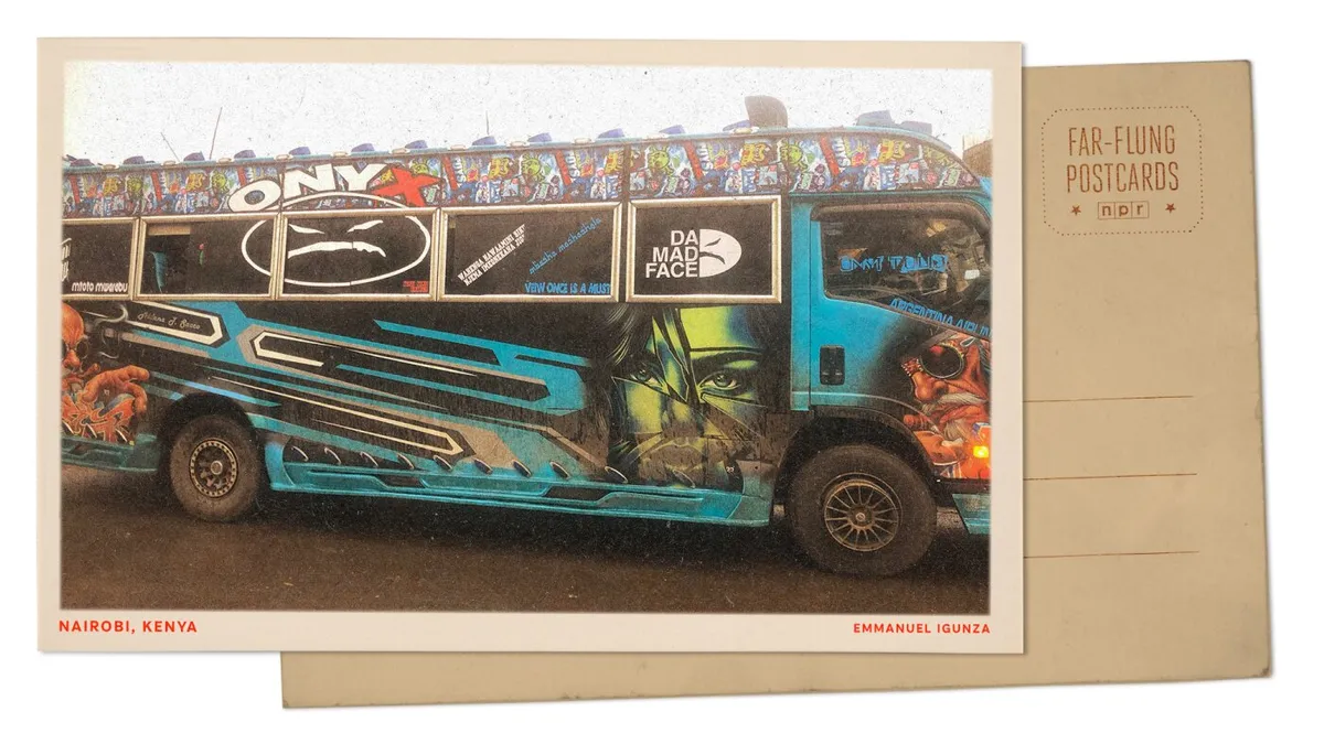 Greetings from Nairobi, where taking a matatu is no ordinary bus ride