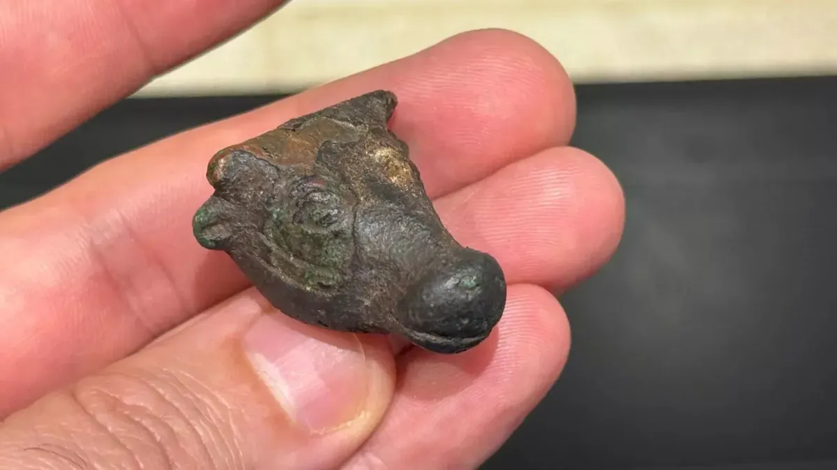 Hiker in Spain finds a tiny bull sculpture, untouched for 3,000 years