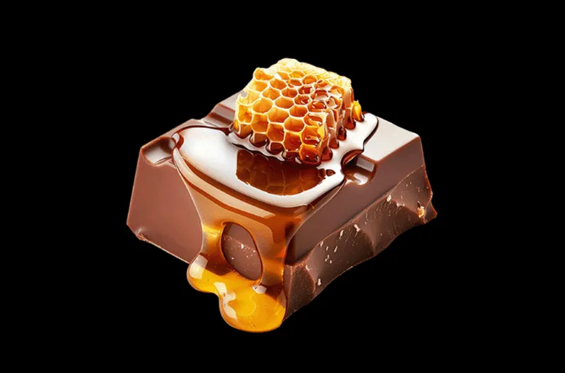 Cocoa shells and honey combine for a surprising, healthy treat