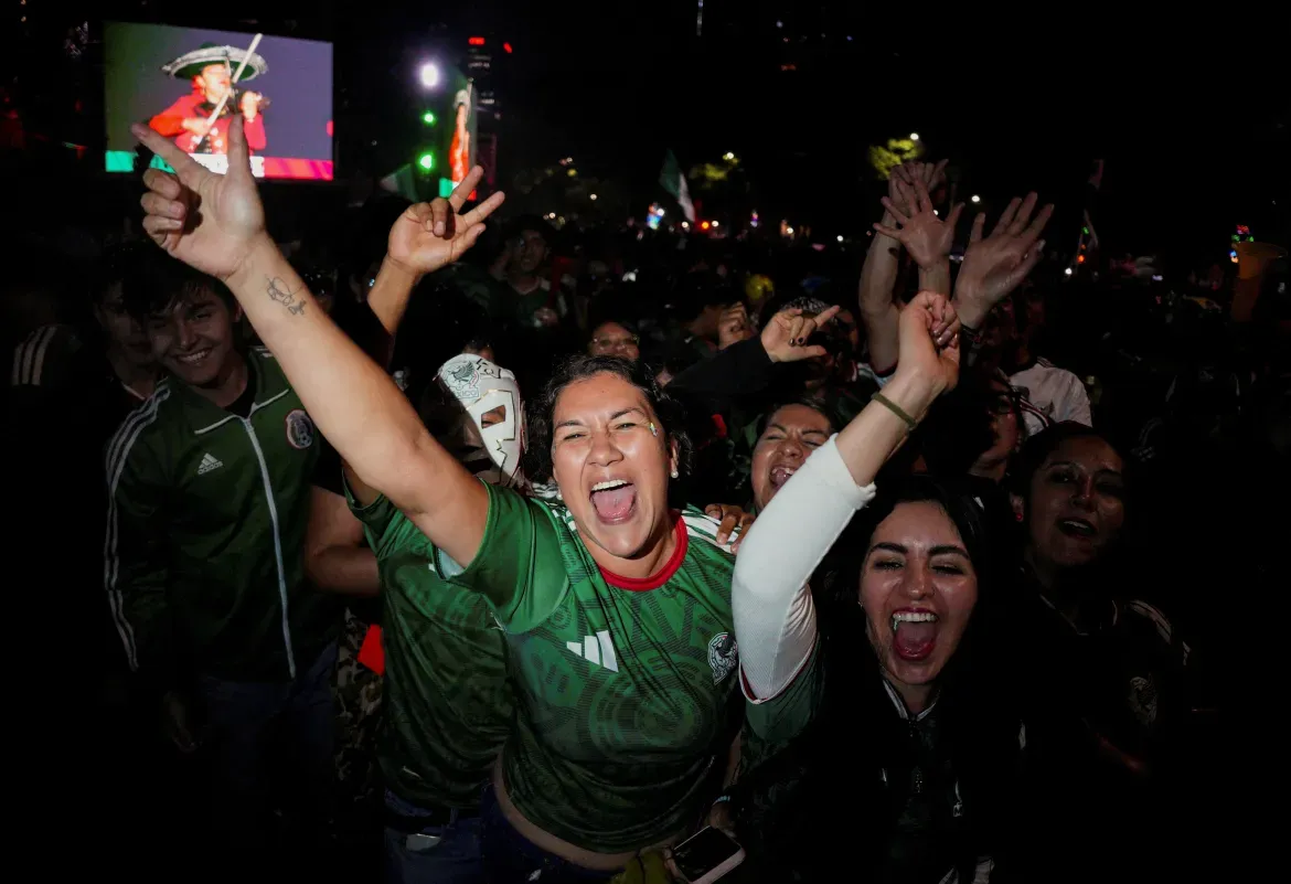 The final whistle sparked unforgettable scenes of celebration across Mexico.