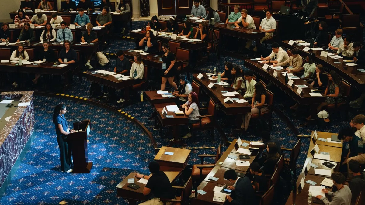 Congress hasn't passed AI rules for schools. So these 98 teens did it themselves