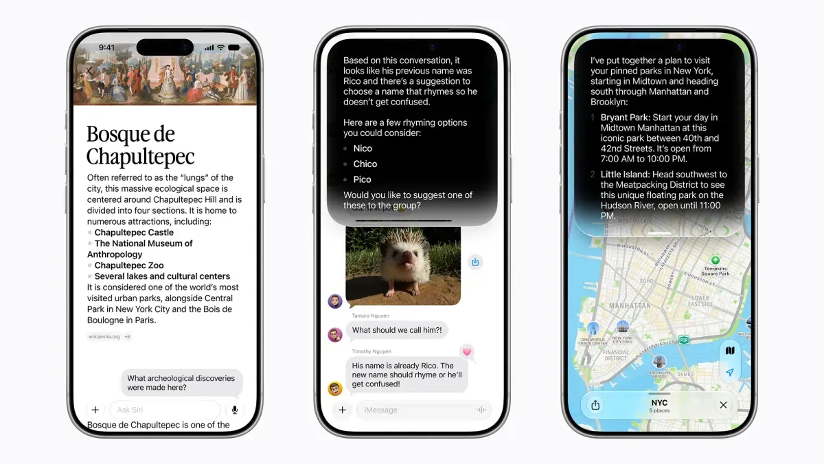 Every cool thing you can do with Apple’s new Siri AI app