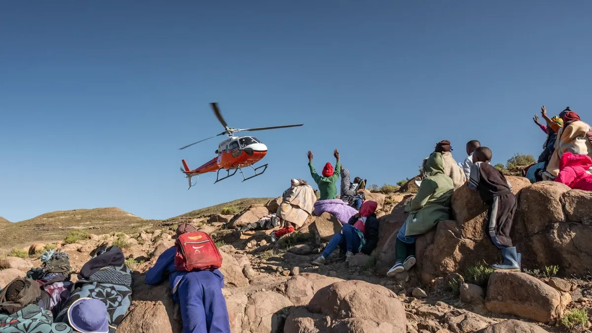 Mountain clinics fly again after aid cuts nearly grounded Lesotho's doctors