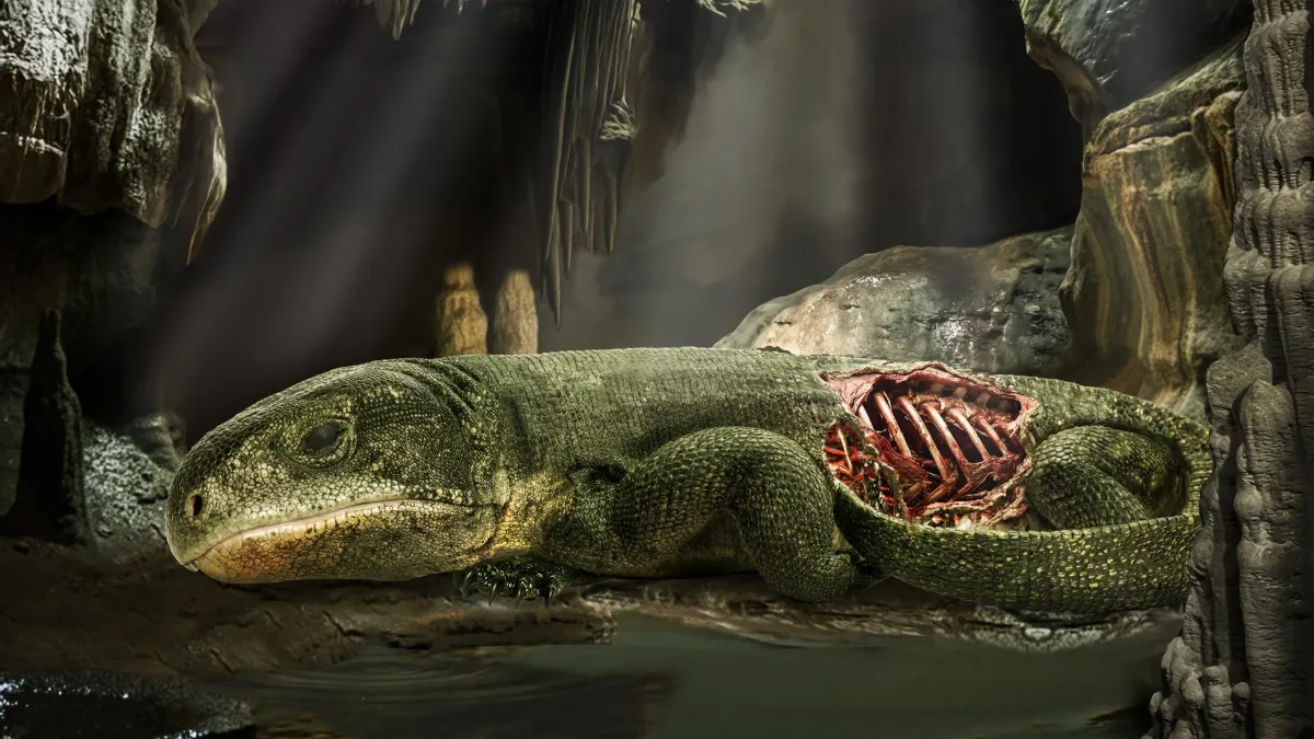 289-Million-Year-Old Reptile Mummy Reveals Origin of Human Breathing System