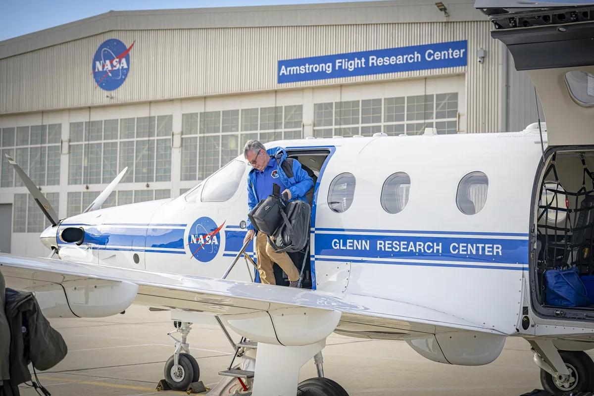 NASA's New Research Plane Just Landed in California for Secret Missions