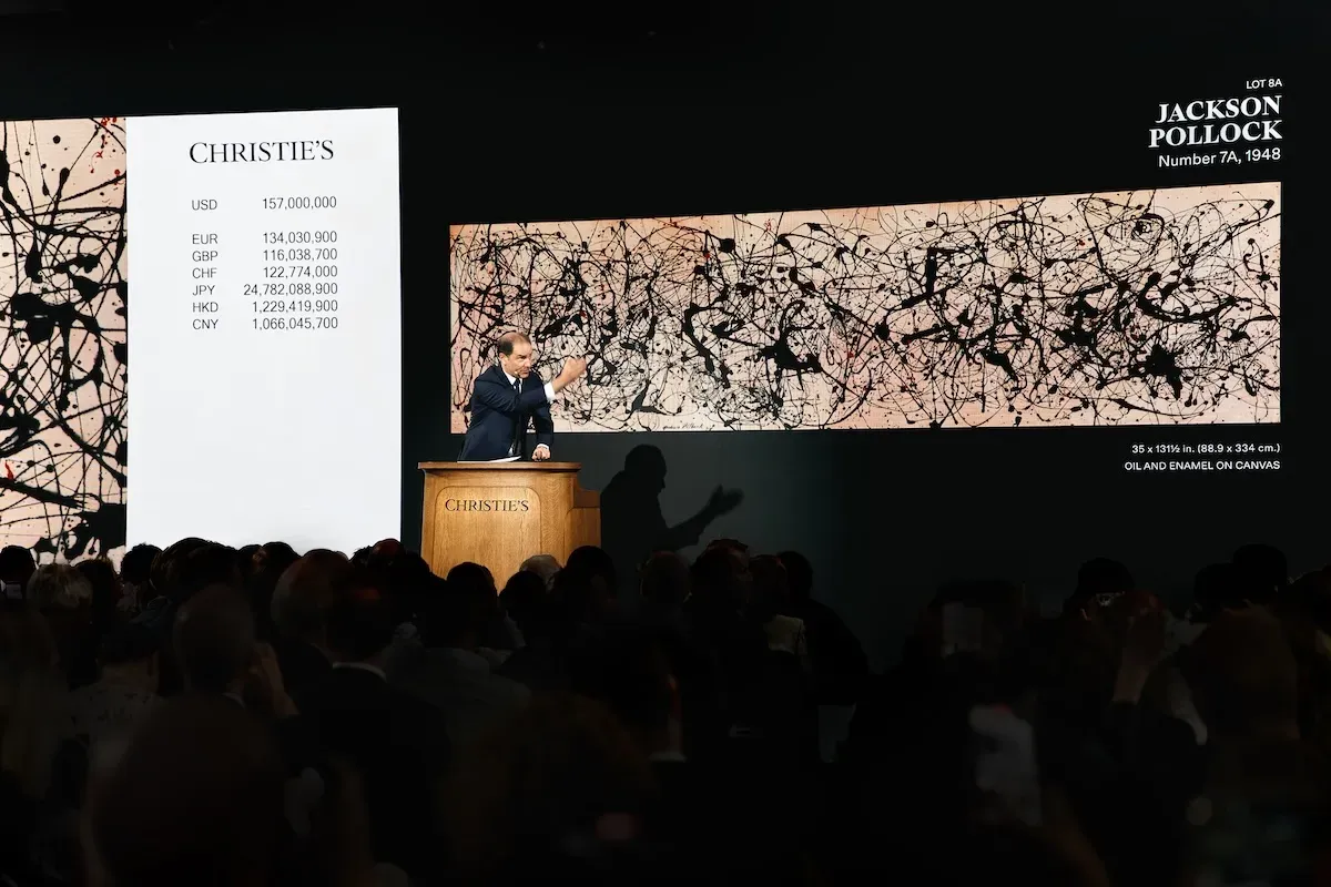Christie's Just Raked in $1.1 Billion. A Pollock Masterpiece Led the Charge.