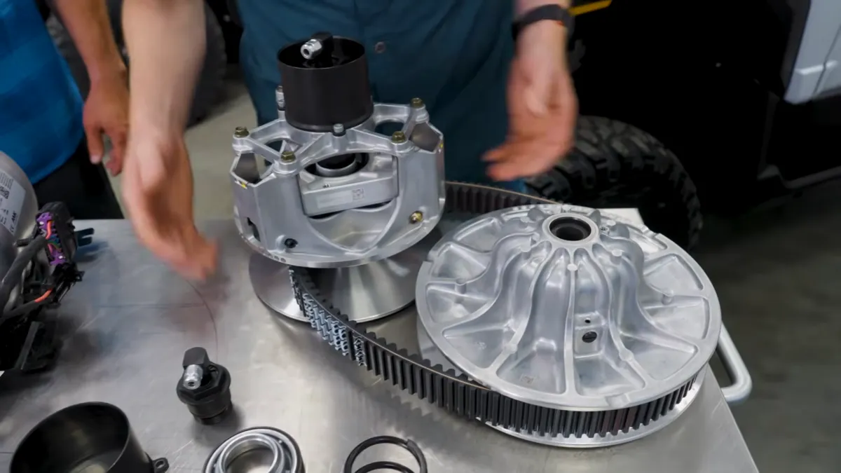 Polaris injects pneumatic shifting into expedition-grade side-by-side