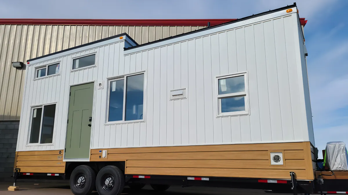Towable tiny house fits everything you need into 341 sq ft
