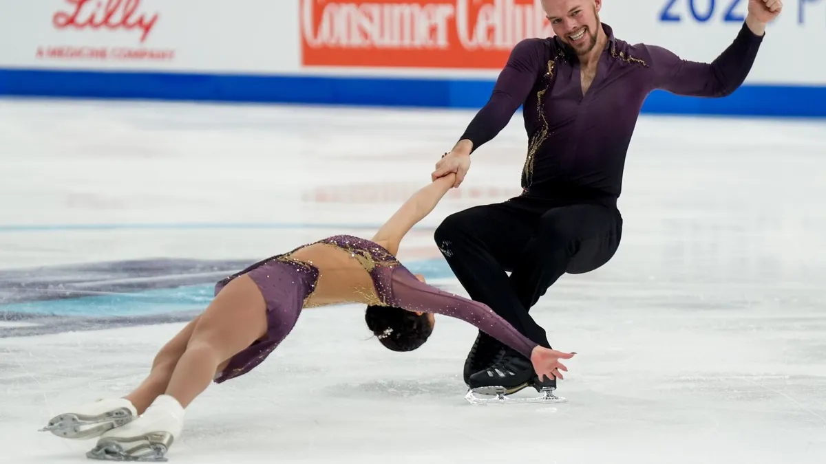 Dazzling Duo Defies Doubters, Secures Silver at U.S. Figure Skating Championships