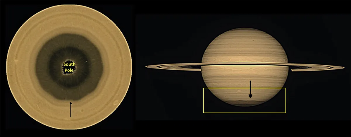 Decagon wave emerges near Saturn’s south pole - UC Berkeley Space Sciences Lab