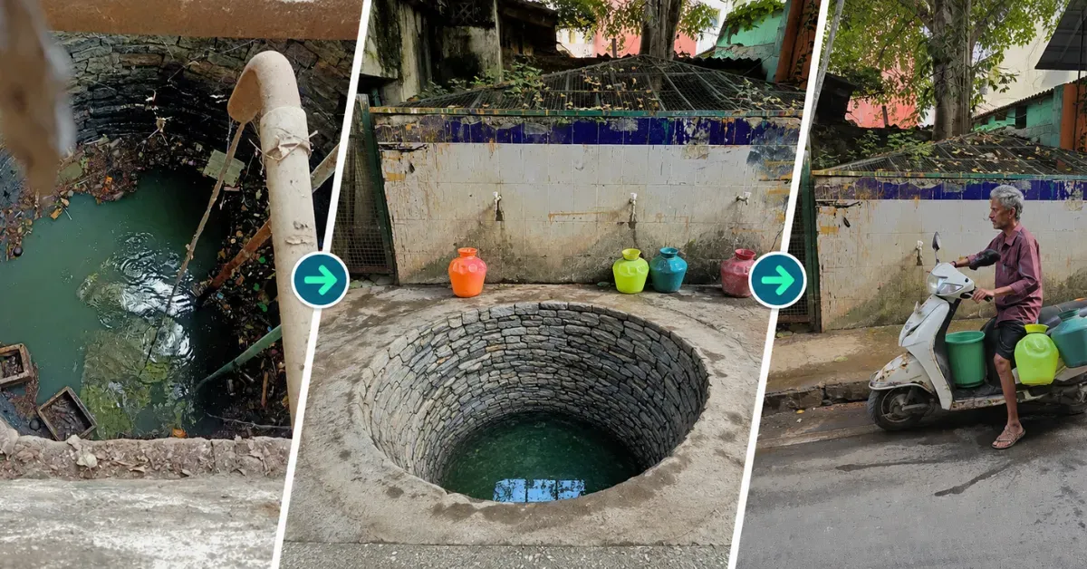 How a Bengaluru Community Turned a Dumping Ground Into a Daily Water Source