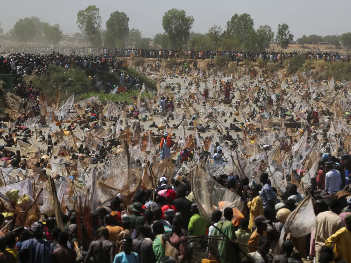 Nigeria's ancient fishing festival returns after a decade of silence