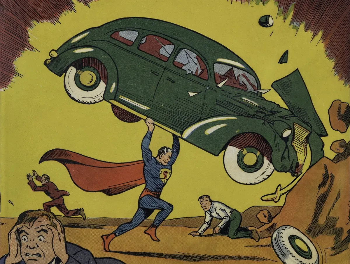Superman and Captain America's first issues now live in the Smithsonian