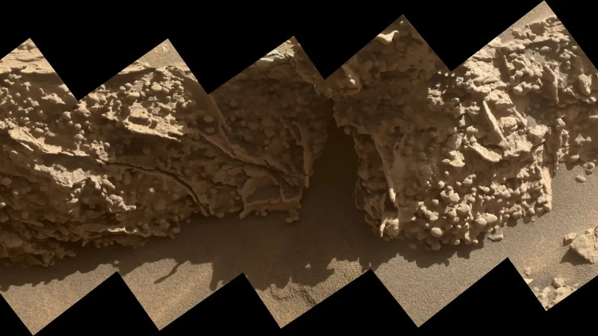 NASA's Curiosity Rover Finds Giant Martian Spiderwebs Hinting at Ancient Water