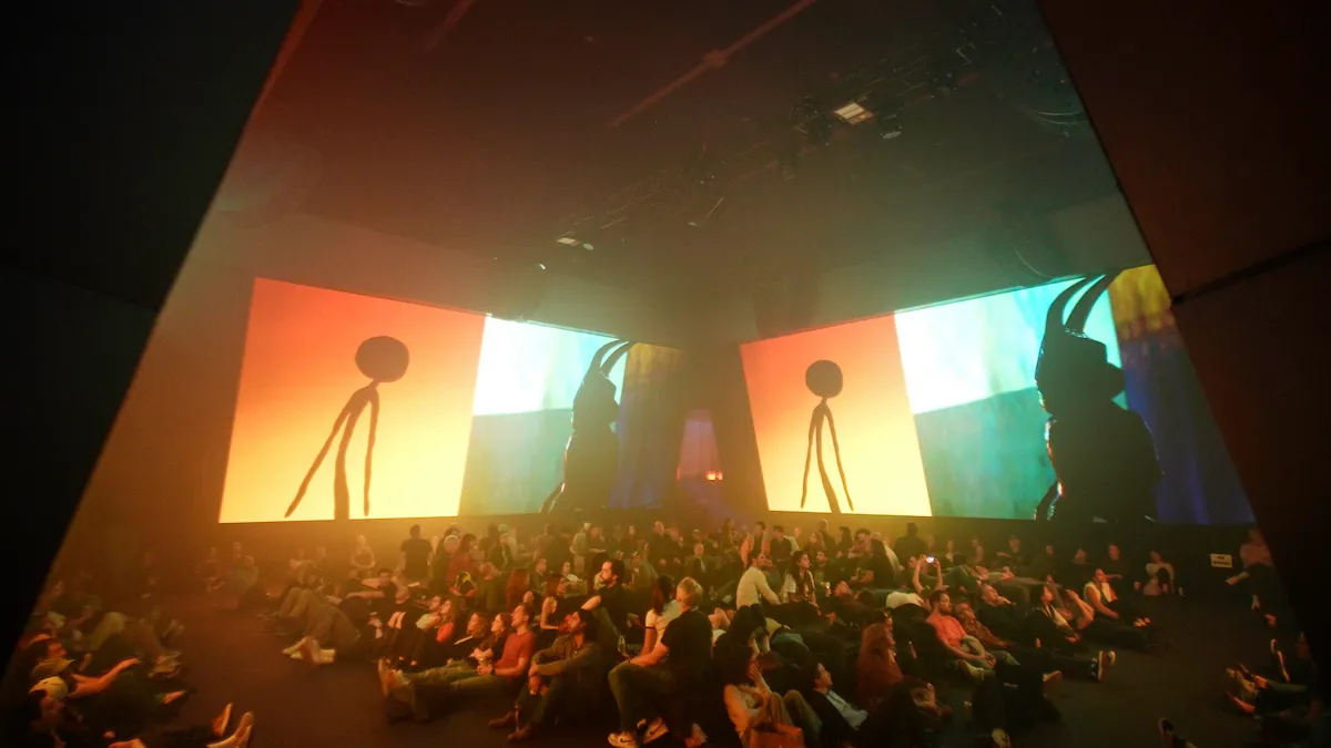 Radiohead's Latest Spectacle Is in a Disused Brooklyn Warehouse, Naturally