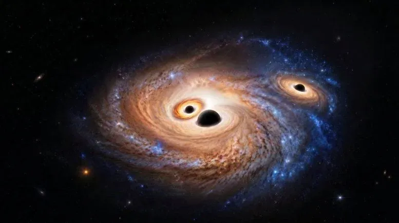 Three Supermassive Black Holes Found in a Galaxy From the Dawn of the Universe