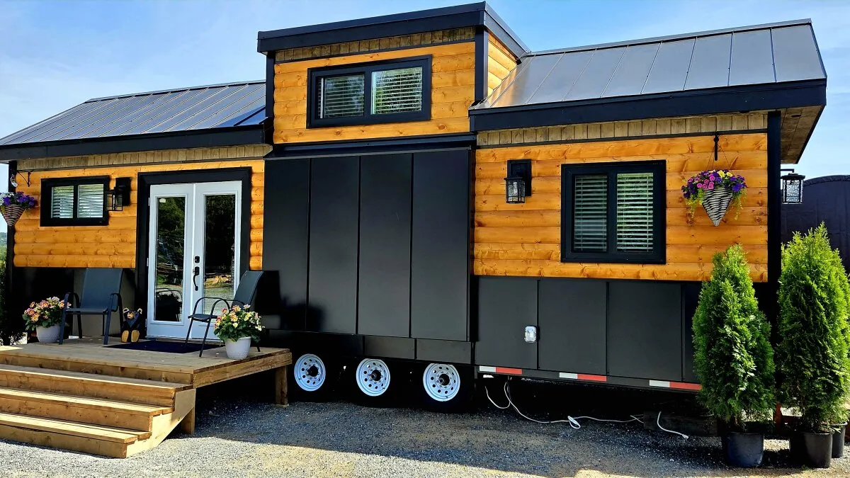 Extra-wide tiny house lets you downsize without sacrificing comfort