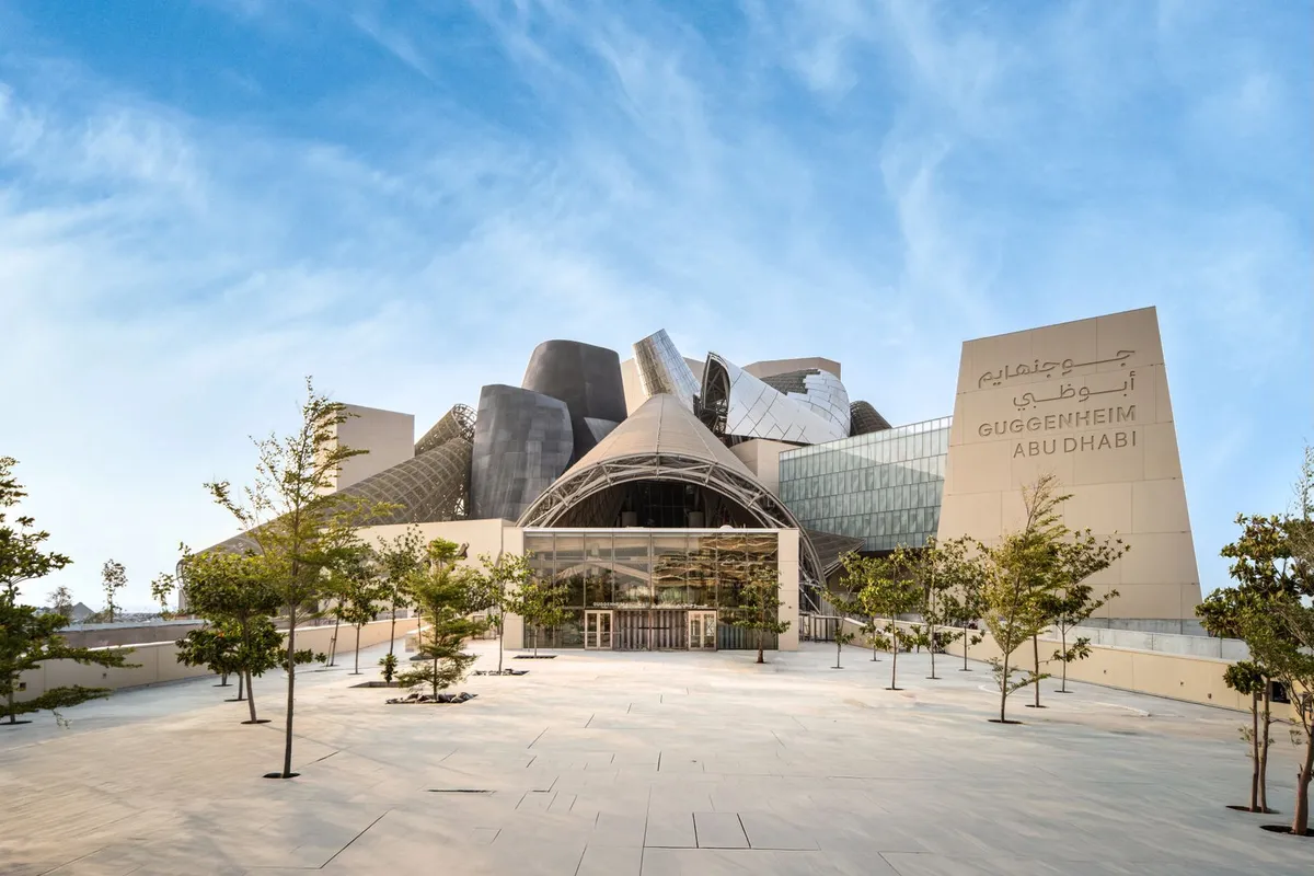 See the New Frank Gehry Building Rising From the Shore of the Persian Gulf in Abu Dhabi to House a Global Art Collection