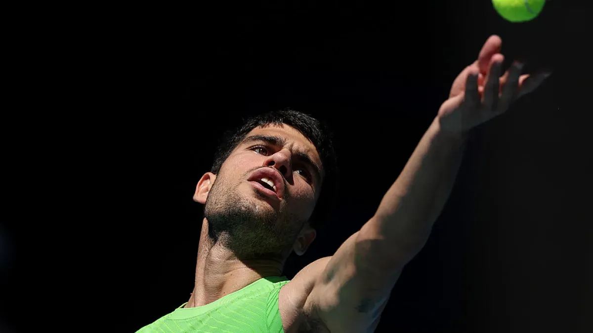 Alcaraz shines in 100th Grand Slam match as Sabalenka and Gauff stutter