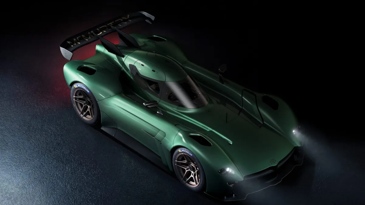 McMurtry's $1.3M "gravity-defying" electric hypercar enters production
