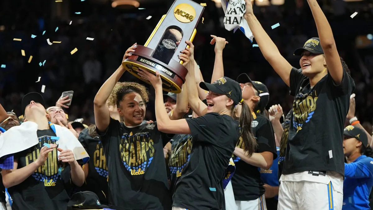 UCLA storms past South Carolina to claim its 1st NCAA women's basketball title
