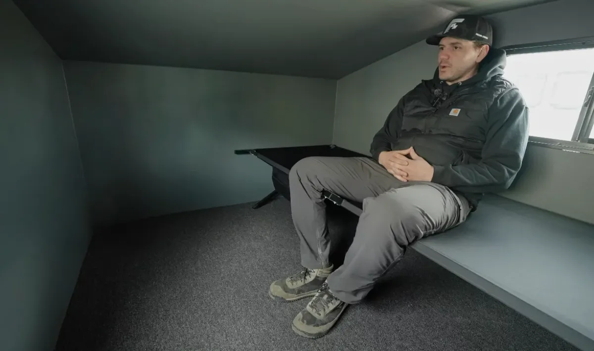 With its extra floor space and a cot (sold separately), the new Freedom XL looks spacious enough to work as a comfy lounge as well as a basic overnight shelter