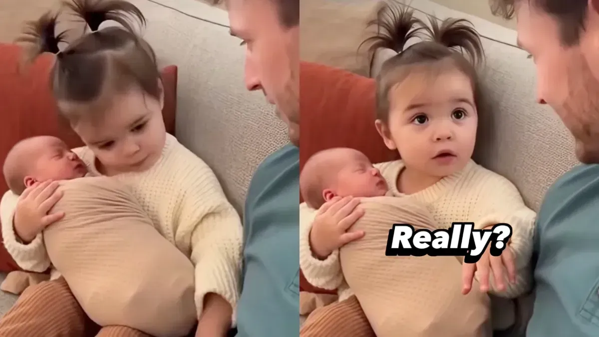 Toddler Informs Dad: New Baby Is Hers, Purchased With Mom's Credit Card