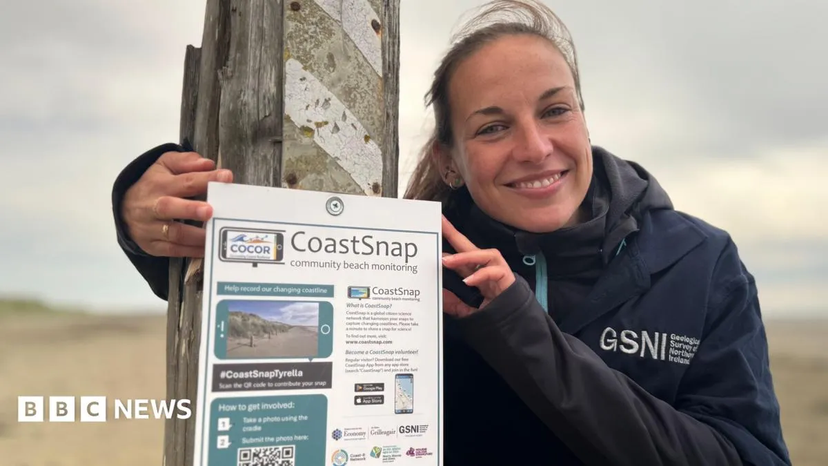 Tyrella beach: How beachgoers are turning snaps into science