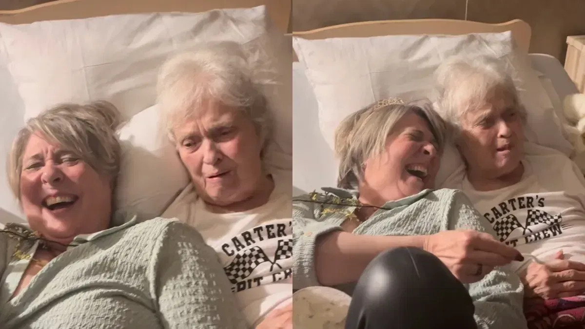 Woman Celebrates 60th Birthday with Her Mom in Heartwarming Nursing Home Visit