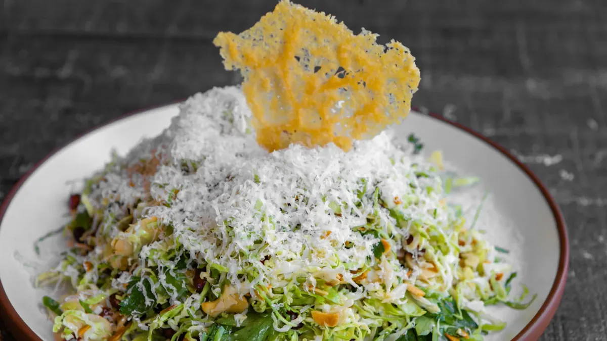 While Dinner Parties Fret, This Tangy Brussels Sprout Salad Quietly Conquers the Table