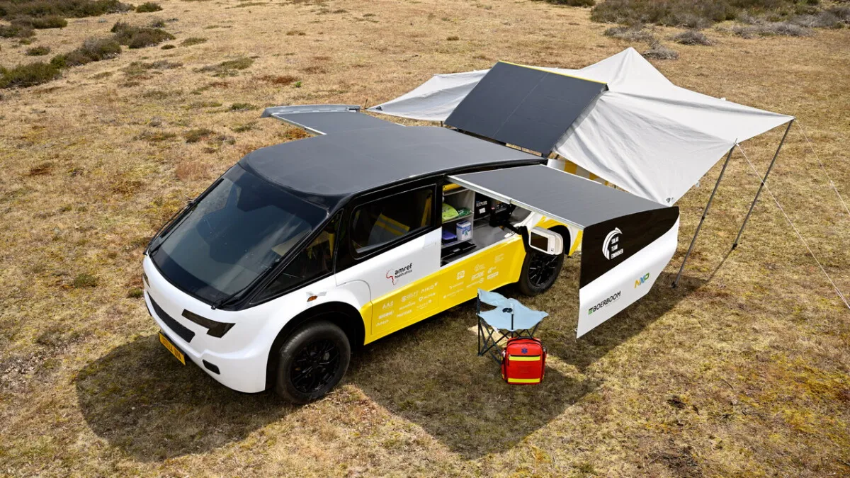World's first solar-powered ambulance hits the real world