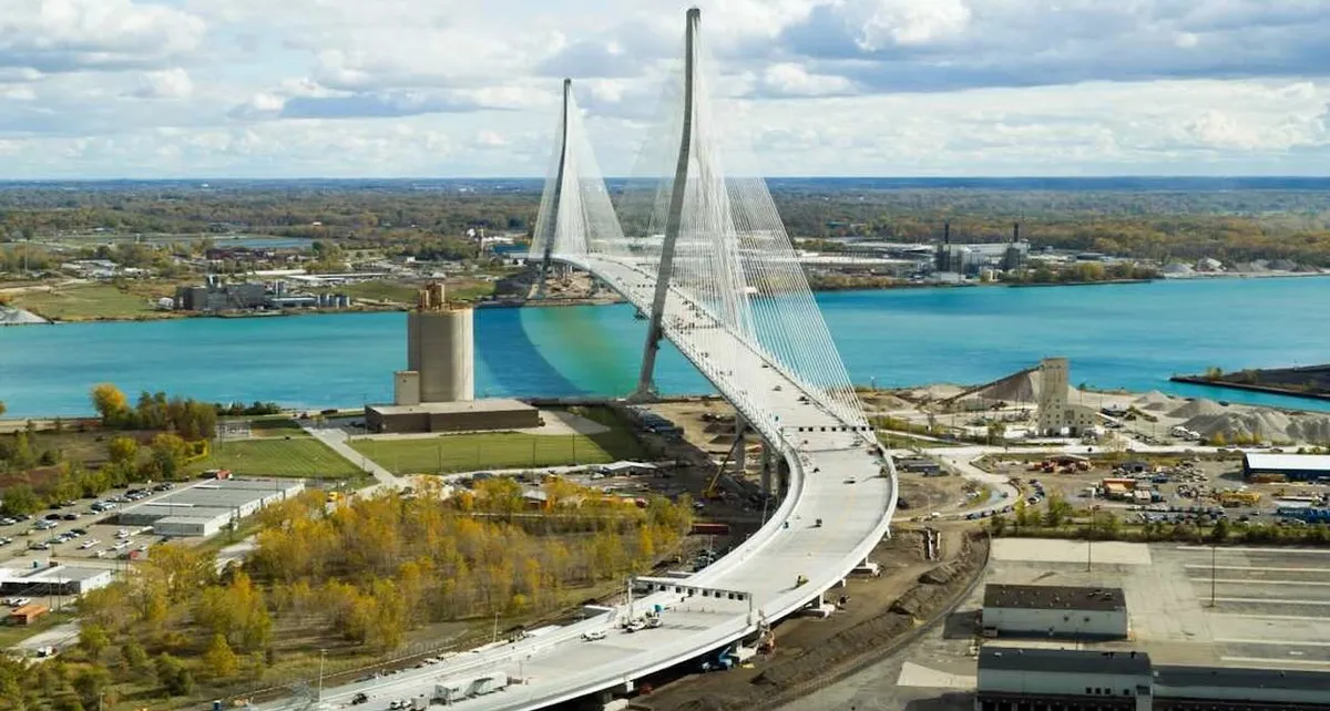 Gorgeous Bridge Allows for Walking and Biking Between US and Canada Set to Open in 2026