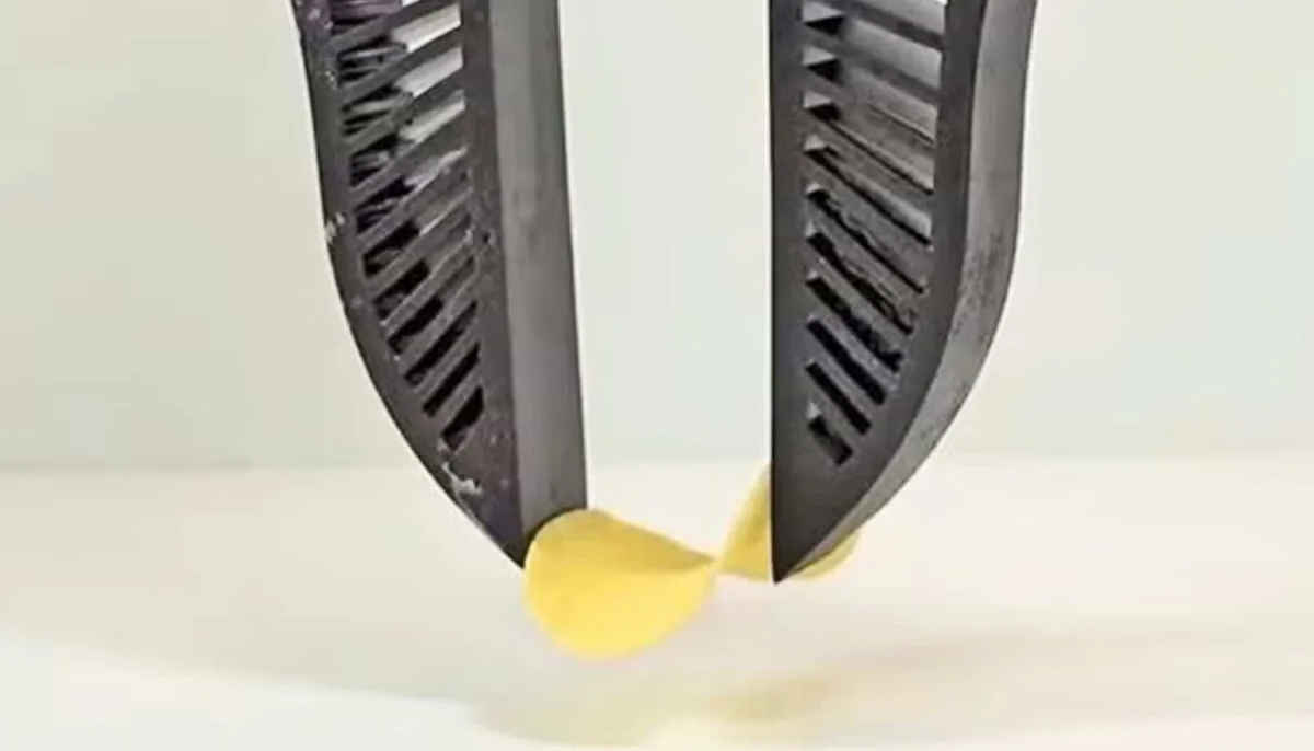 This clever robot hand can now pick up a potato chip without crushing it