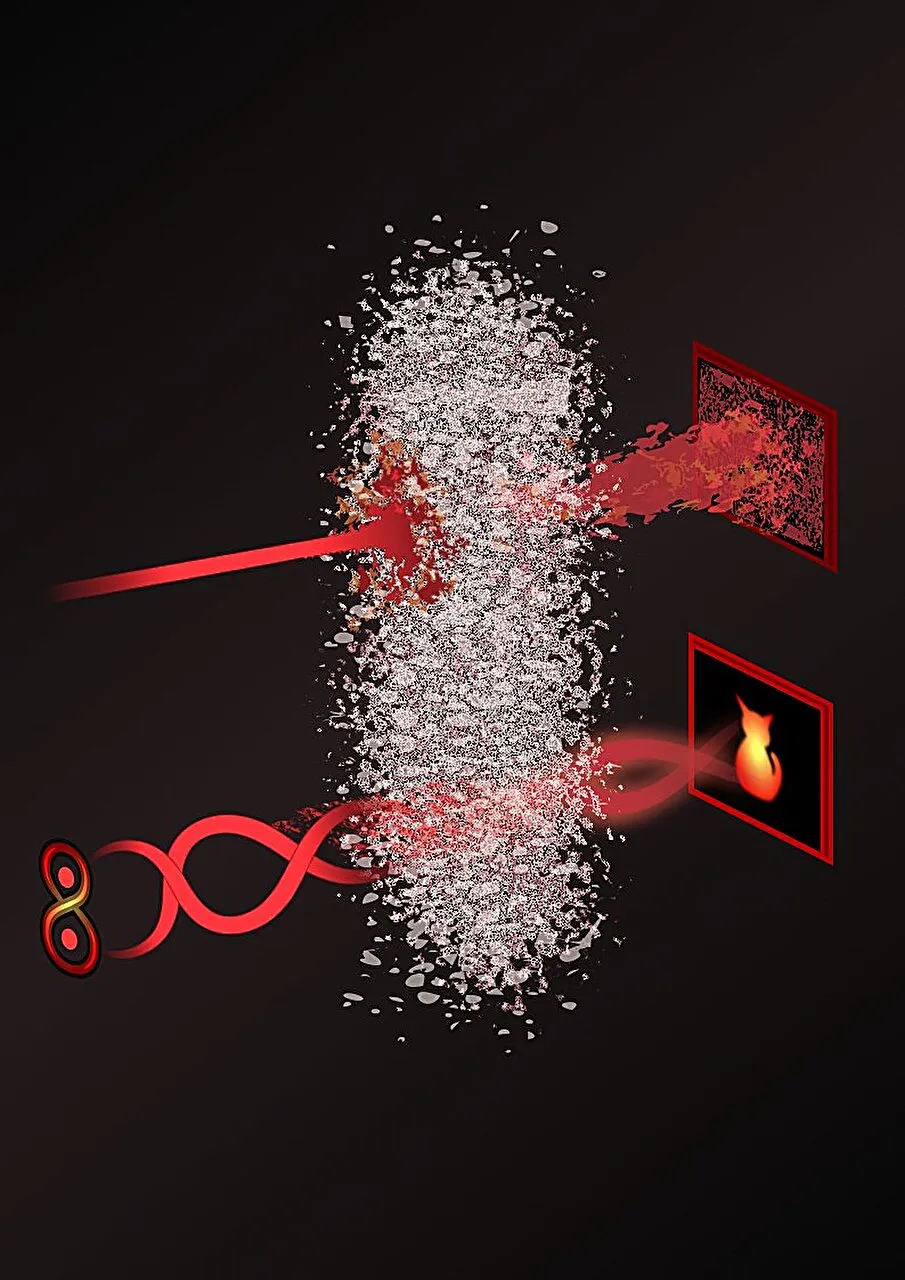 The quantum key to seeing through chaos
