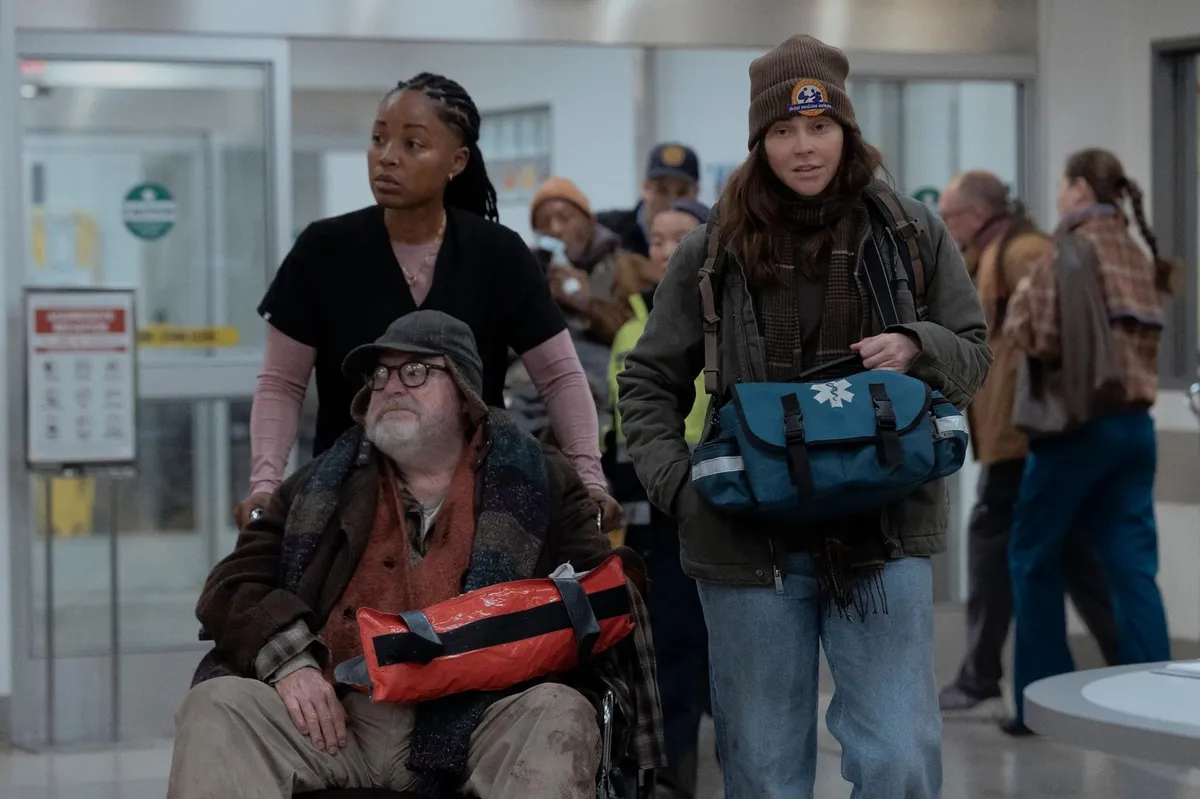 Picture of fictional patients at the hospital in The Pitt