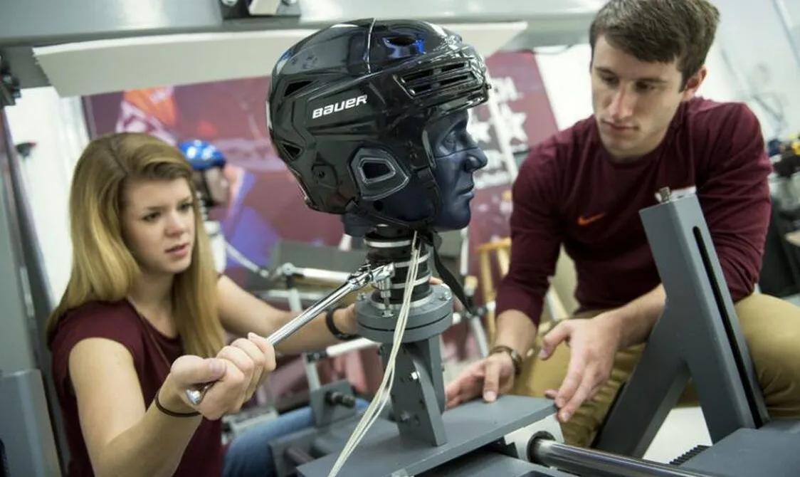 The surprising reason why VA Tech's 'Helmet Lab' is quietly Shattering the myth of helmet safety.