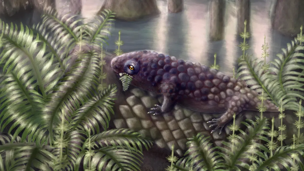 This ancient animal was one of the first to eat plants on land