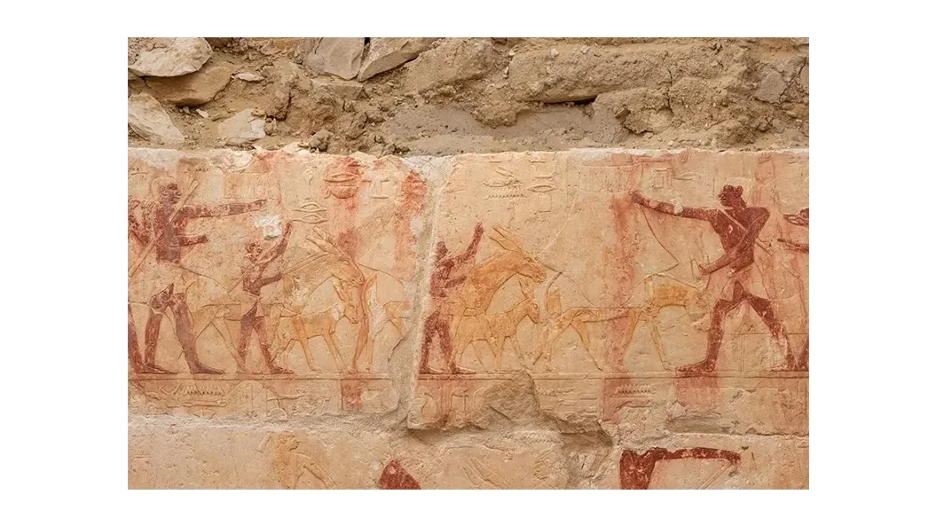 Well-Preserved Tomb of Ancient Egyptian Official Found Near Saqqara